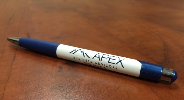 Business Acquistion Search - Apex Business Advisors Ink Pen