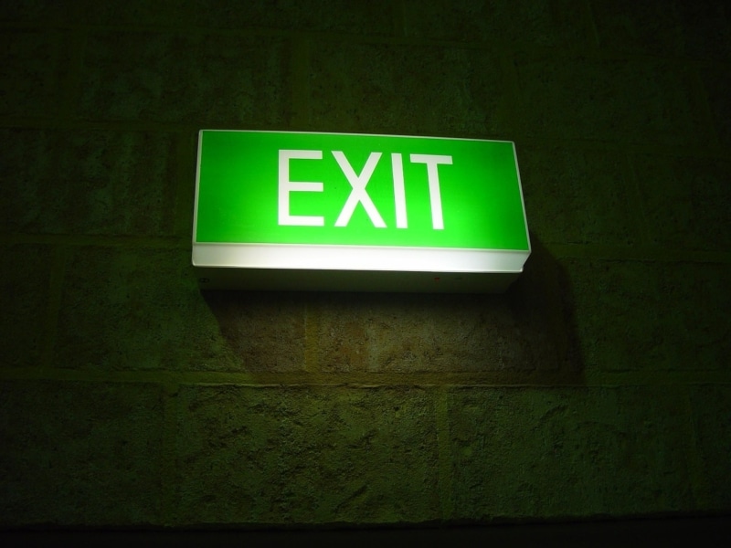 exit